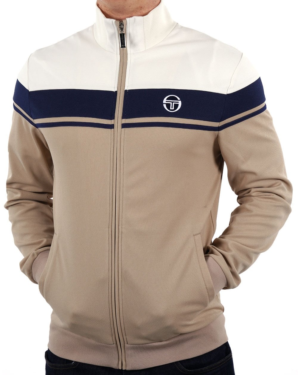 Sergio Tacchini Masters Track Top Stone