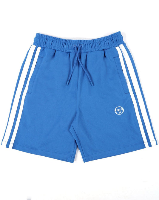 Sergio Tacchini Striped Casual Shorts Blue/White
