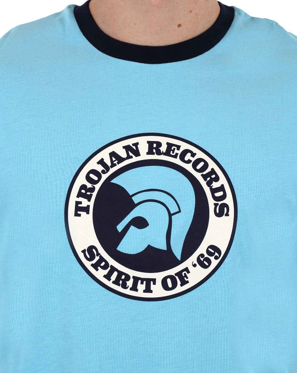 Trojan Spirit Of 69 T-shirt Mint Blue