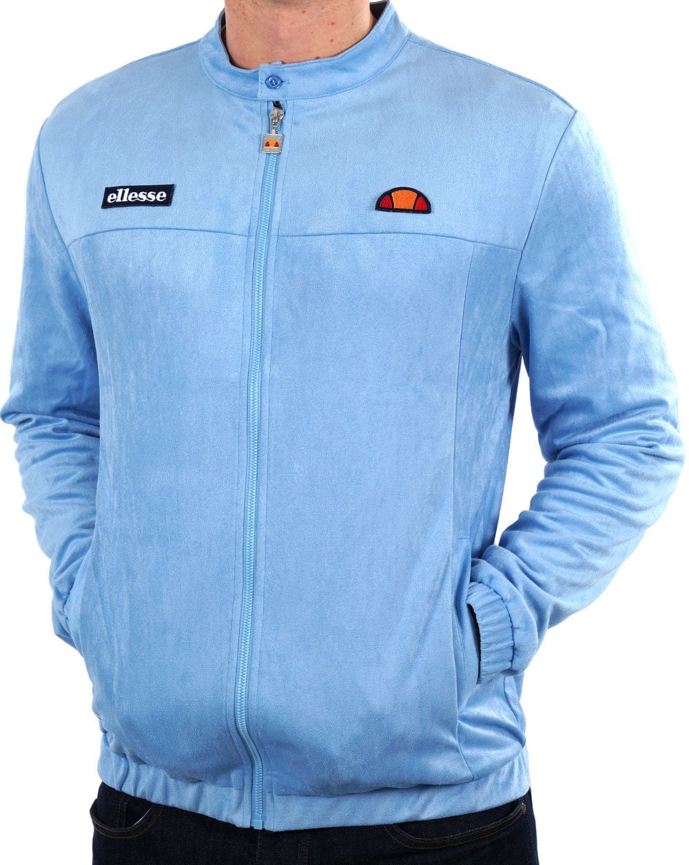 Ellesse Perugia Track Top Light Blue