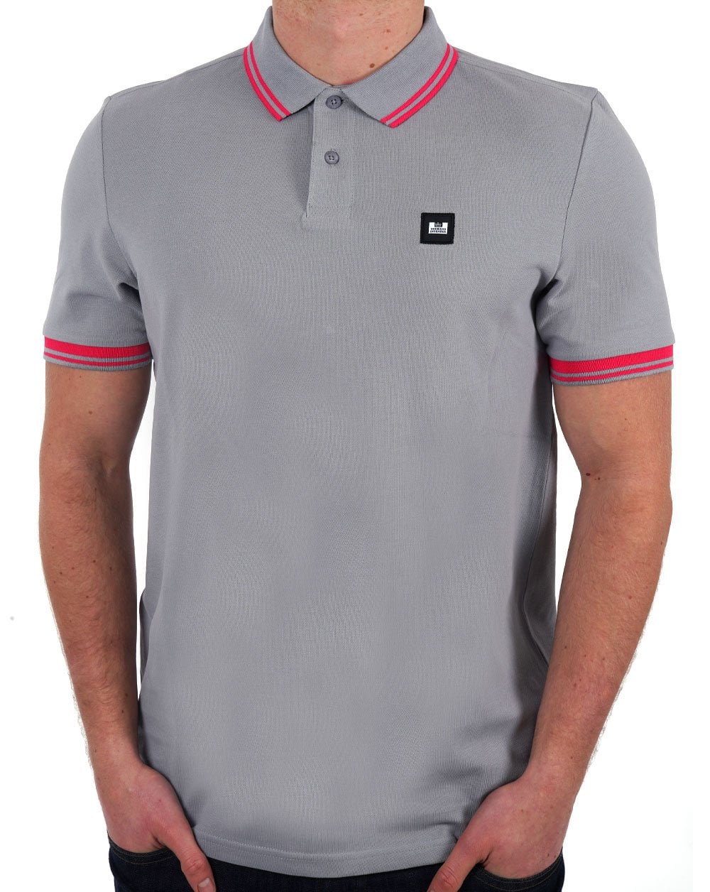Weekend Offender Levanto Polo Shirt Smokey Grey