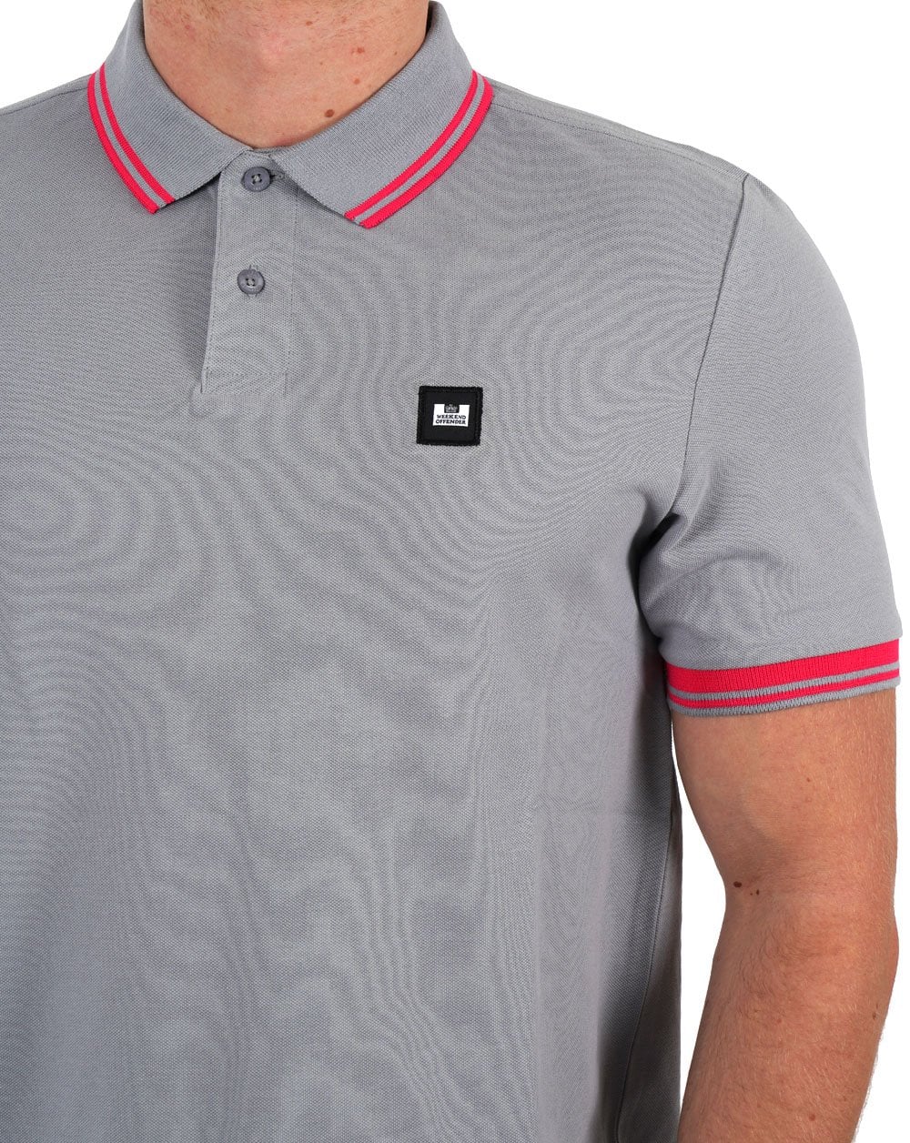 Weekend Offender Levanto Polo Shirt Smokey Grey