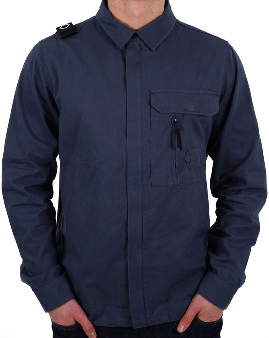 Ma.Strum MA.STRUM Cadet Overshirt Ink Navy
