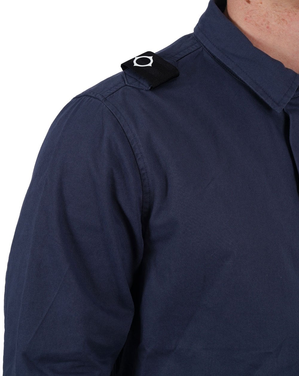 MA.STRUM Cadet Overshirt Ink Navy