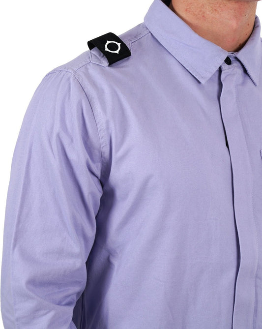 Ma.Strum MA.STRUM Cadet Overshirt Lavender
