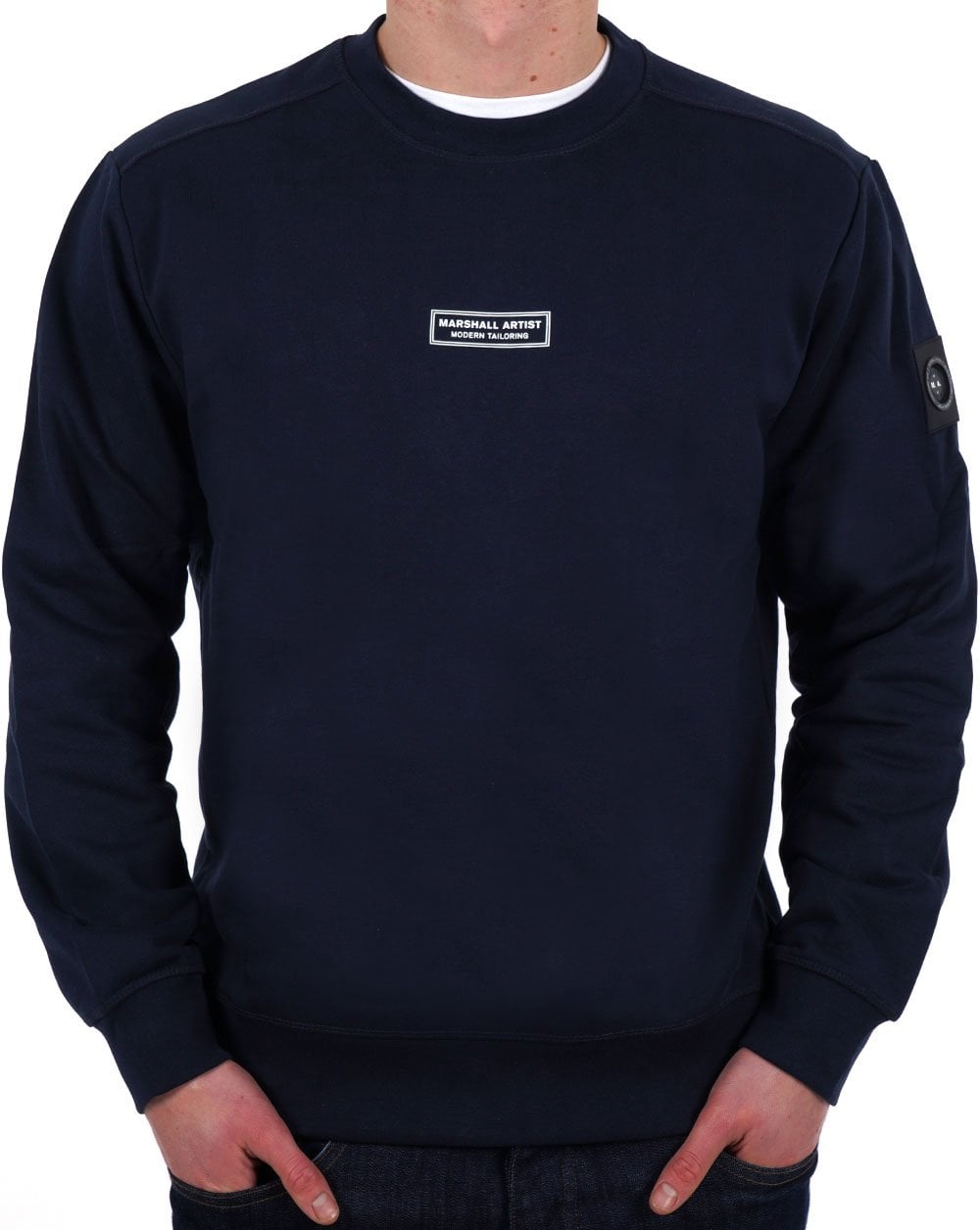 Marshall Artist Siren Crew Sweatshirt Navy