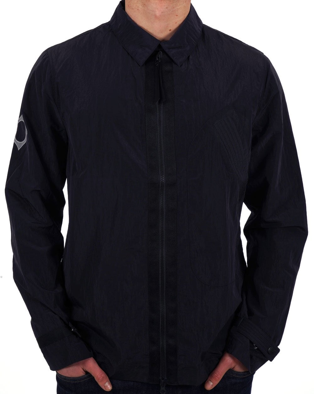 MA.STRUM Rivet Overshirt Black