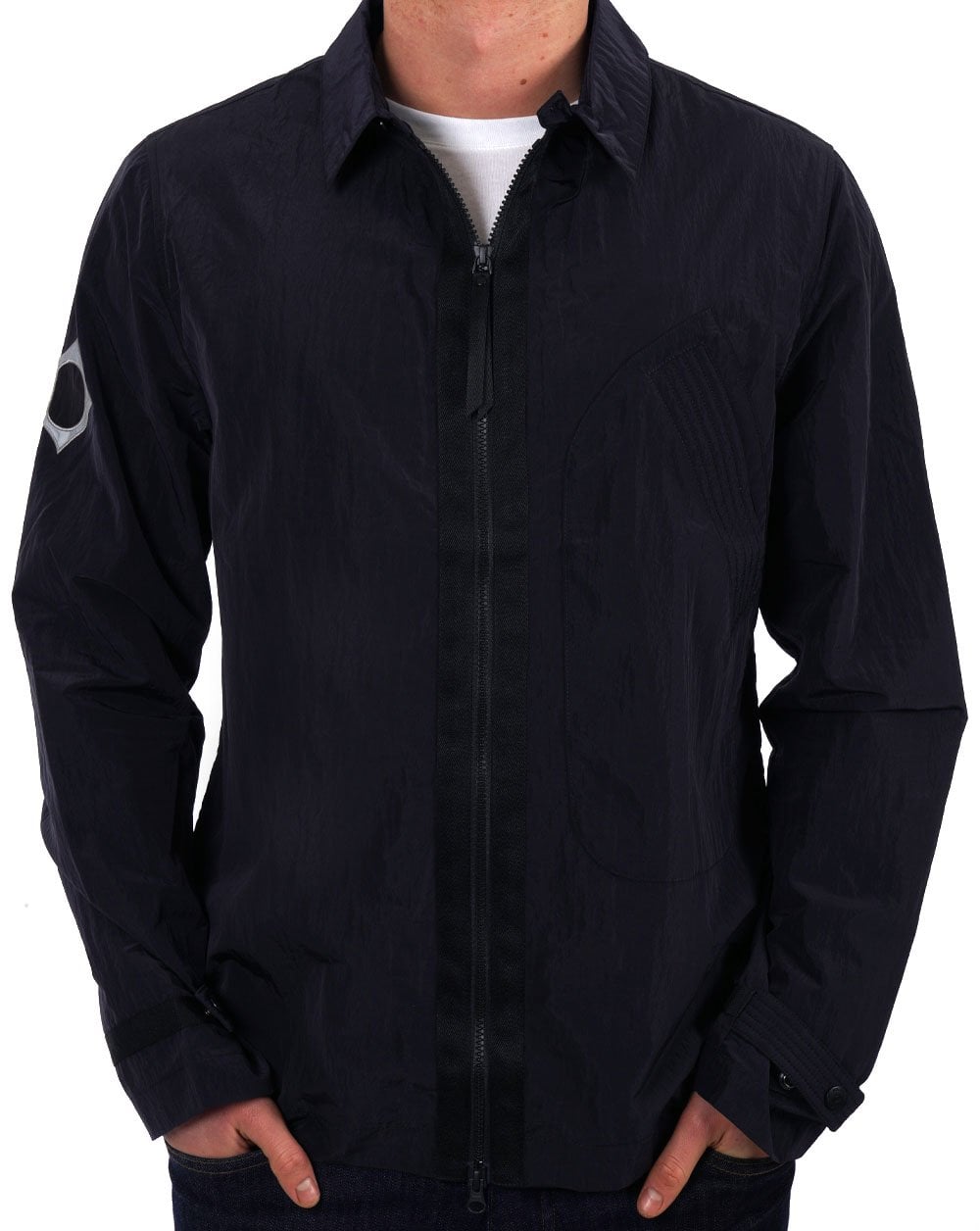 MA.STRUM Rivet Overshirt Black