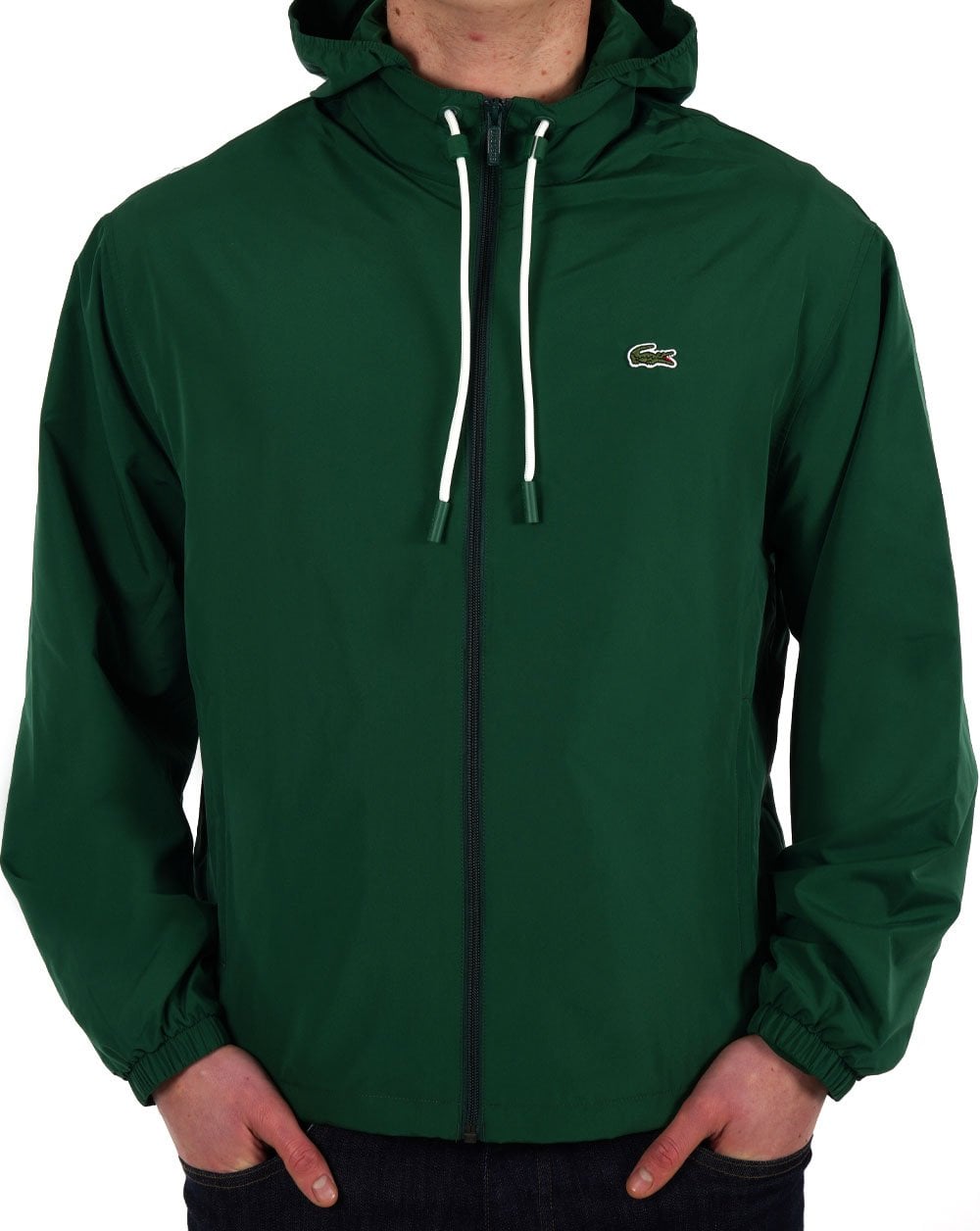 Lacoste Hooded Jacket Green