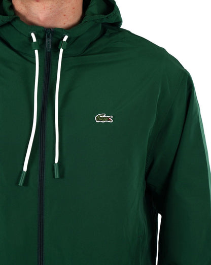 Lacoste Hooded Jacket Green