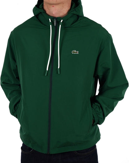 Lacoste Hooded Jacket Green