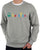Benetton Colour Logo Sweatshirt Grey