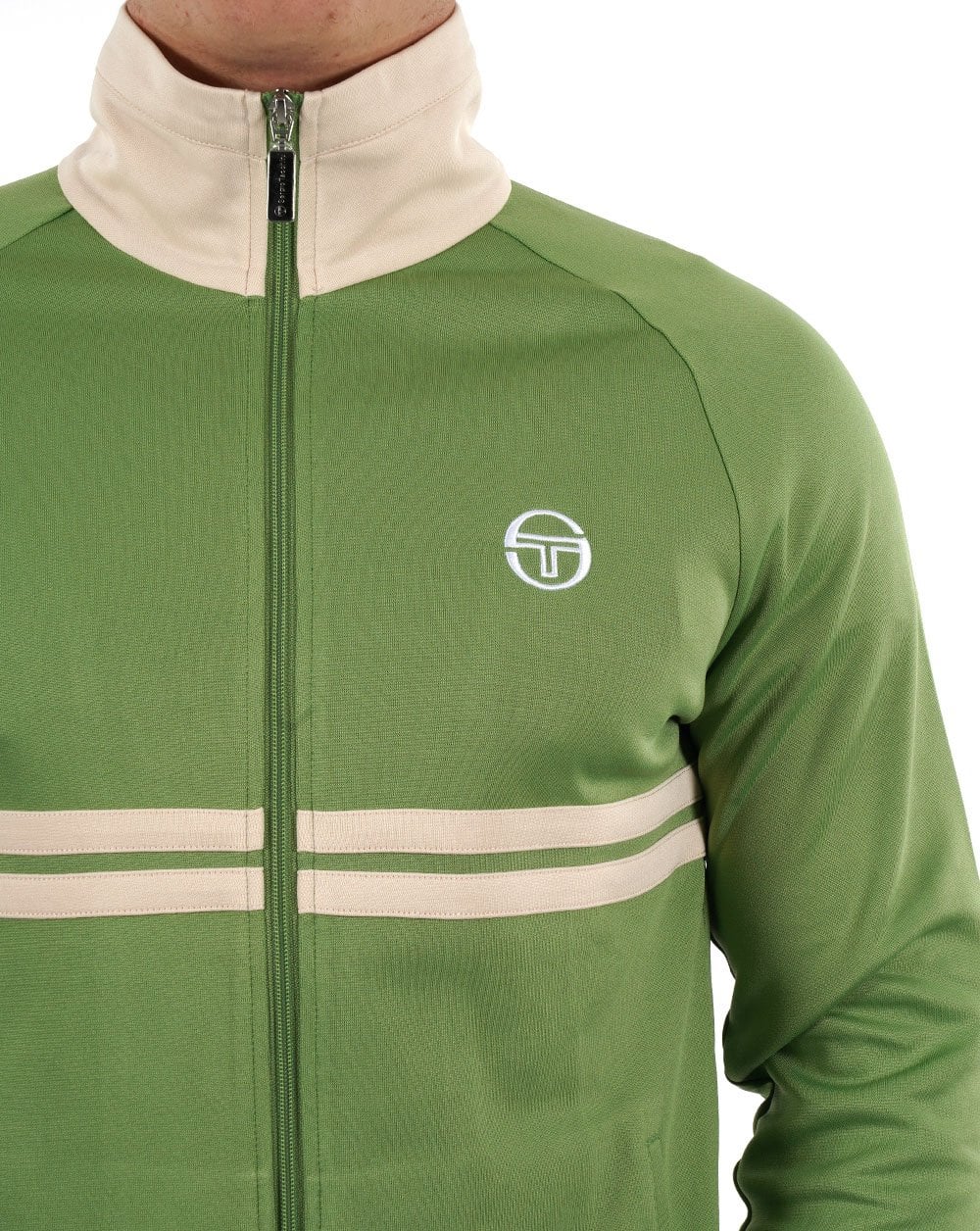 Sergio Tacchini Dallas Track Top Jade / Off White