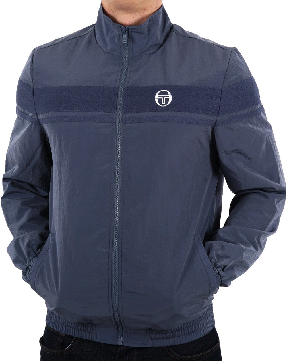 Sergio Tacchini Fred Masters Jacket Grey / Blue