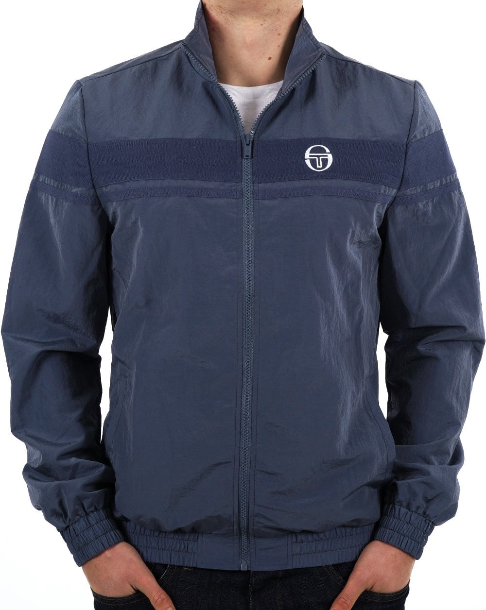 Sergio Tacchini Fred Masters Jacket Grey / Blue