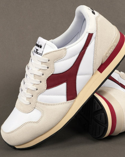 Diadora ED Moses Camaro Trainer White Burgundy
