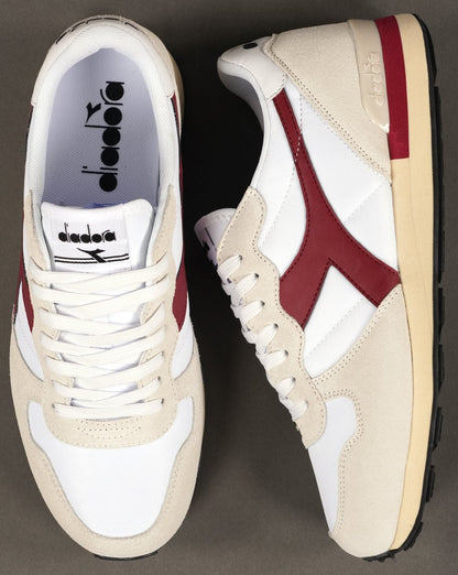 Diadora ED Moses Camaro Trainer White Burgundy