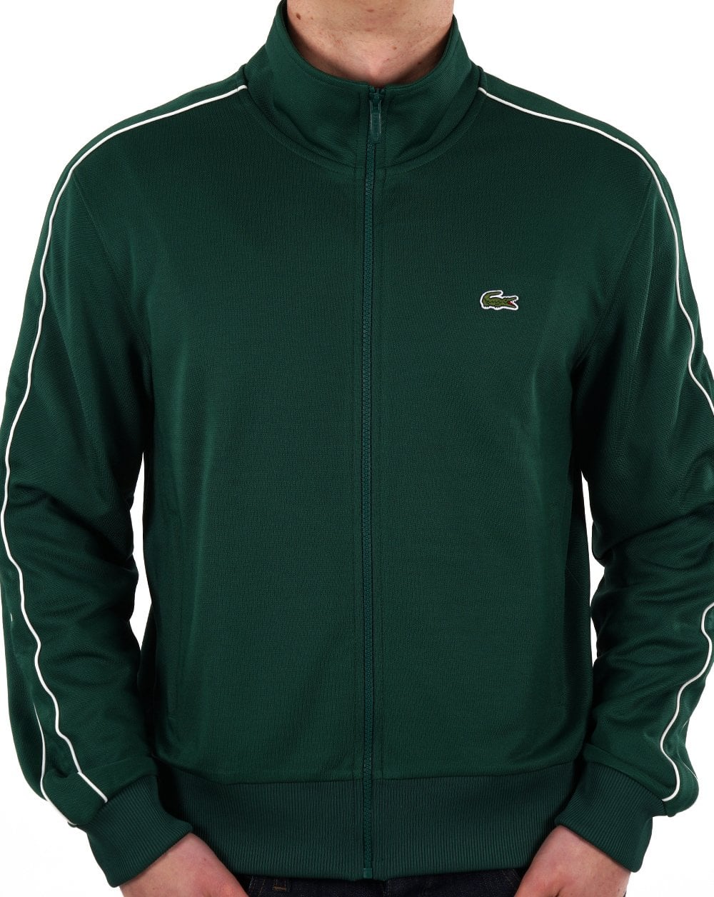 Lacoste Paris Pique Track Jacket Green