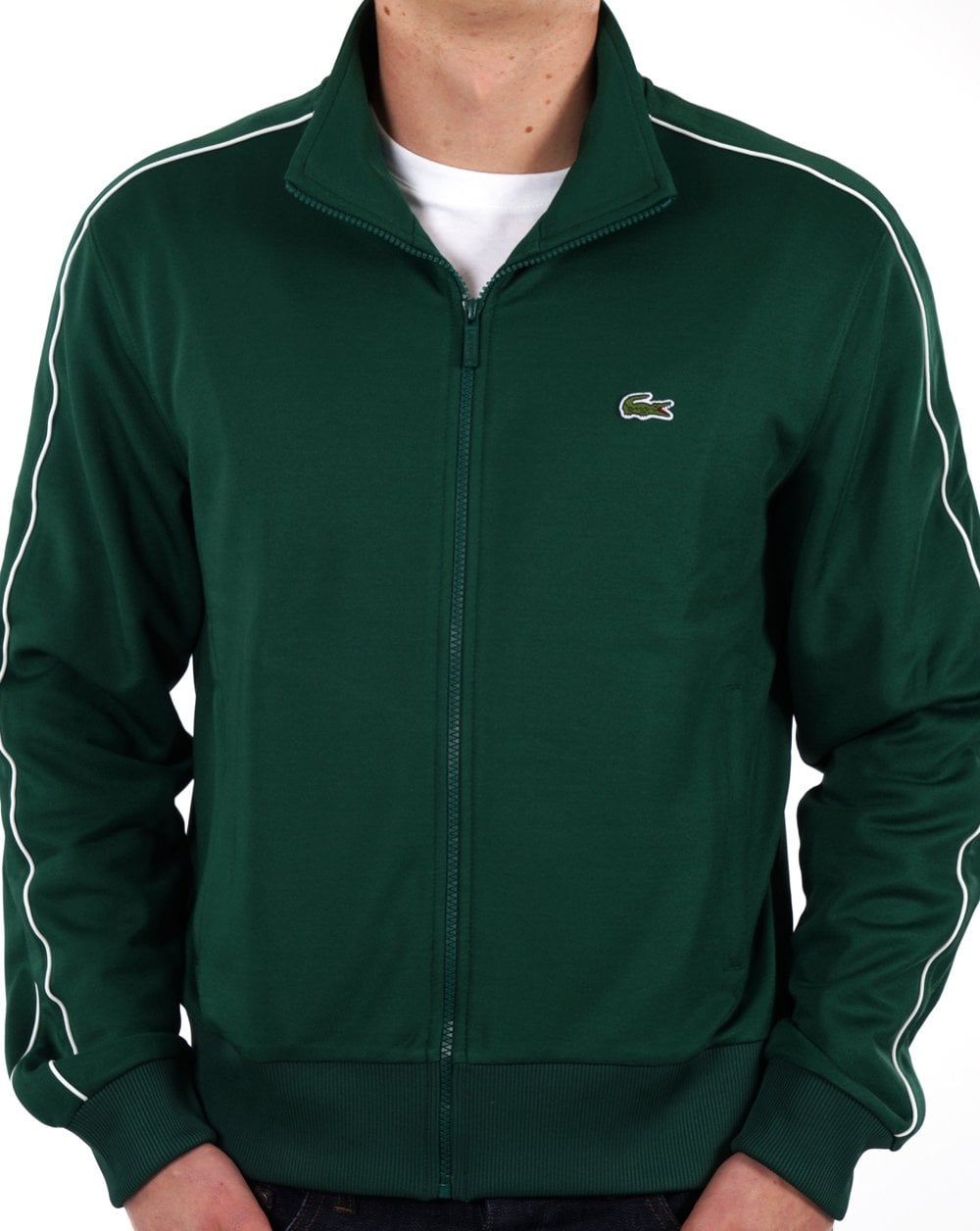 Lacoste Paris Pique Track Jacket Green