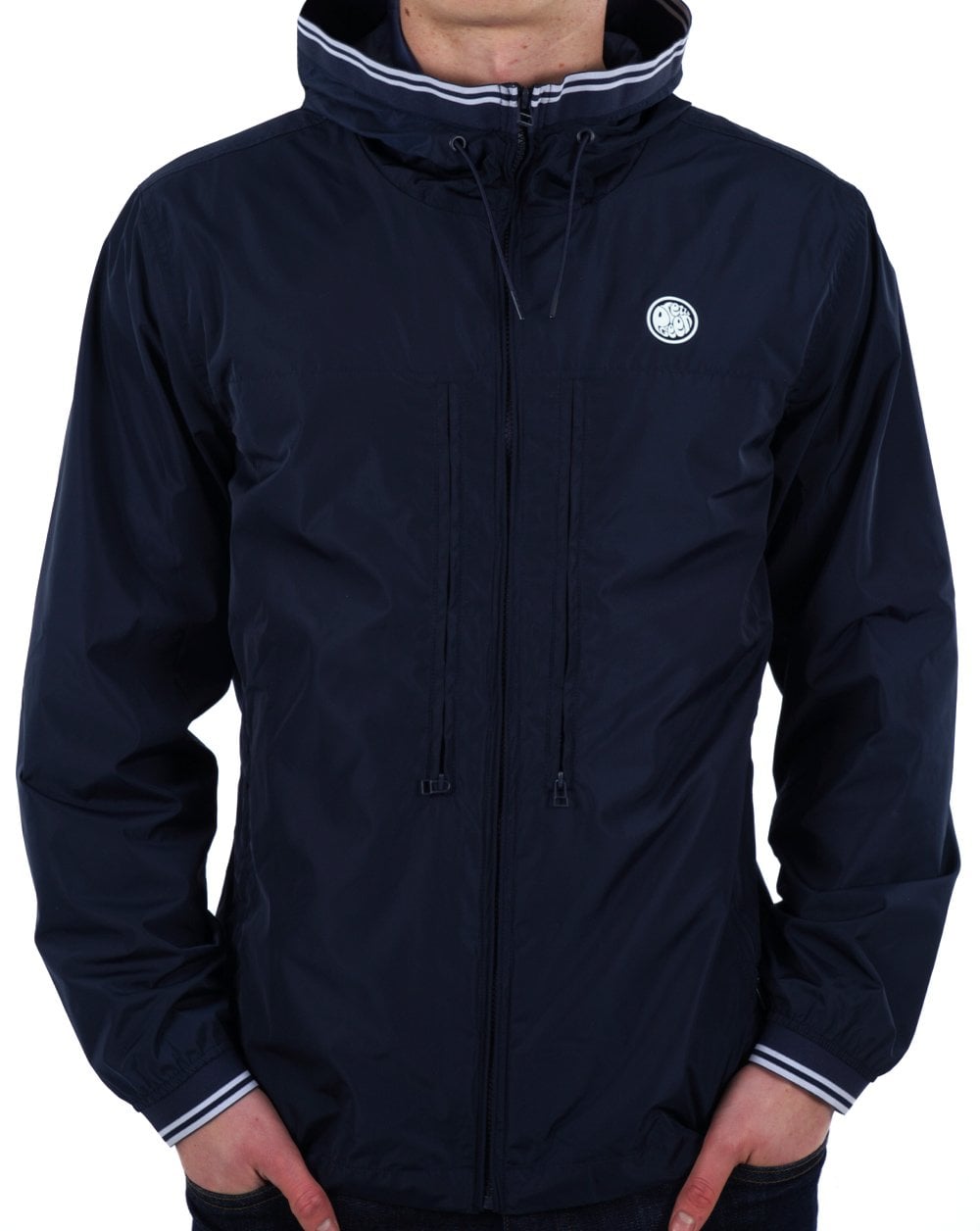 Pretty Green Allesley Nylon Jacket Navy