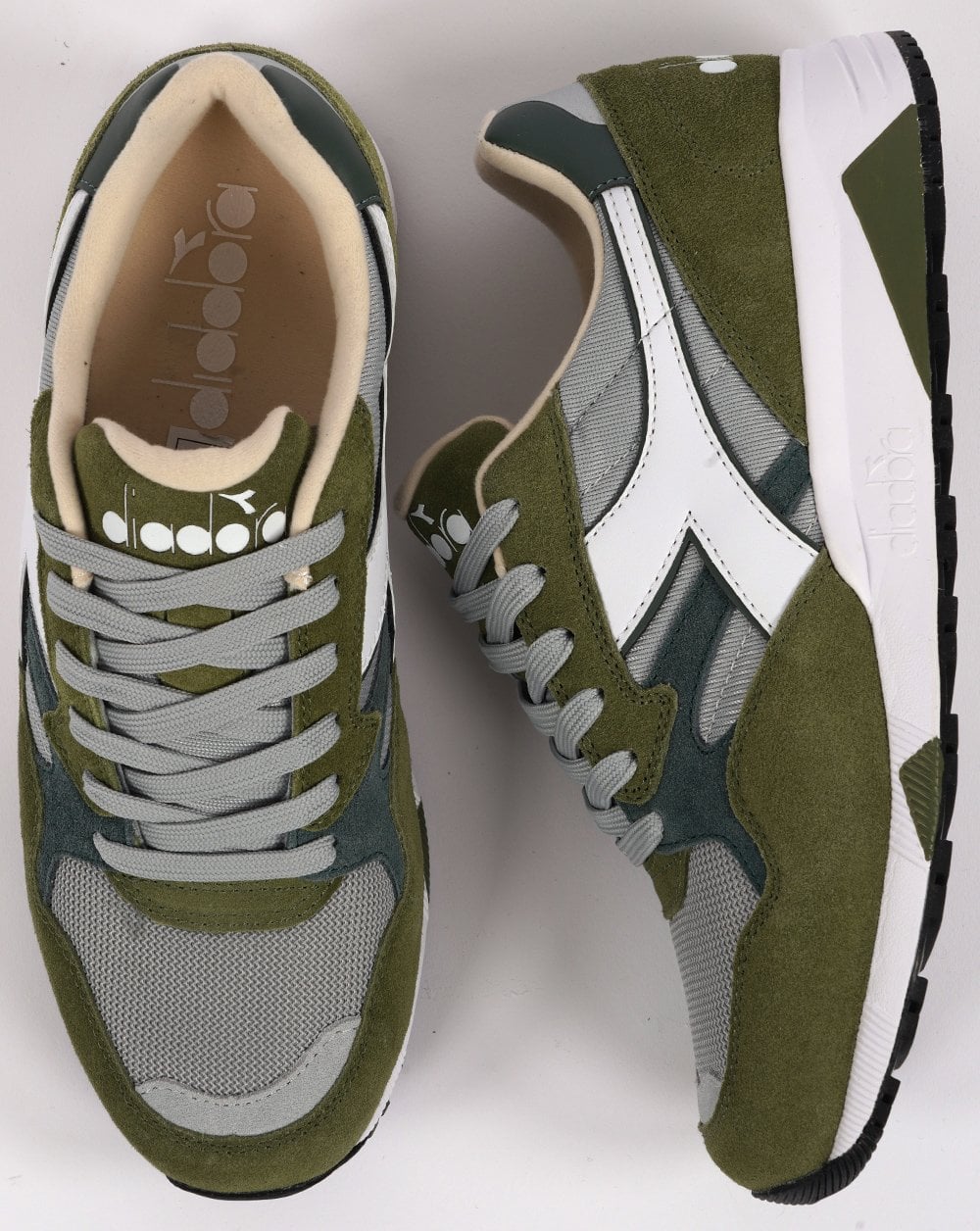 Diadora N902 Trainer Silver/Green