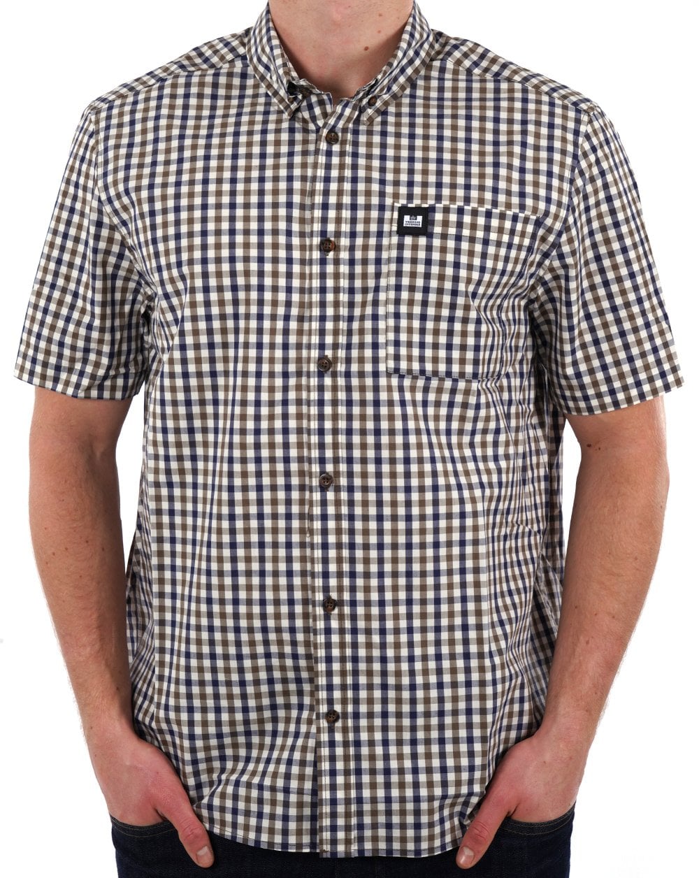 Weekend Offender Joyce Short Sleeve Shirt Mid House Check