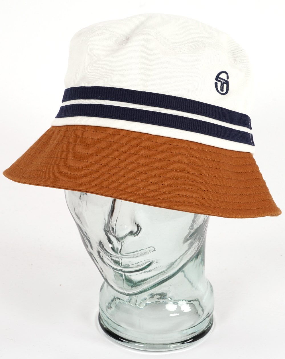 Sergio Tacchini Stonewoods Bucket Hat Gardenia/Golden Tan