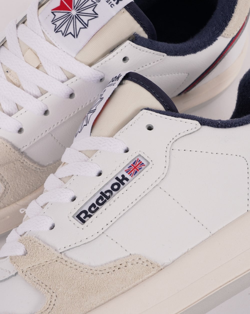 Reebok Phase Court Trainers White/Chalk/Navy