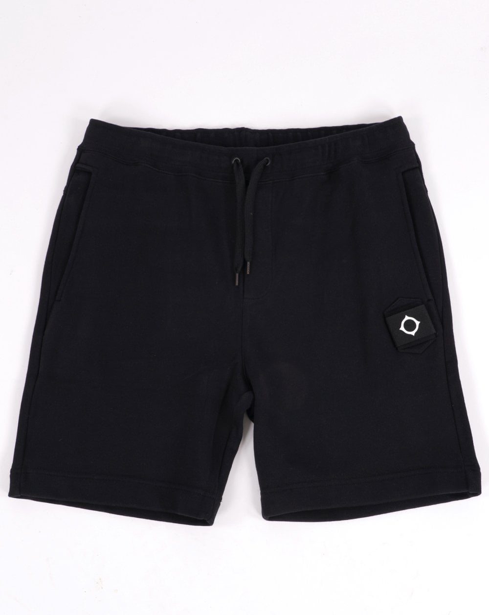 MA.STRUM Sweat Shorts Black