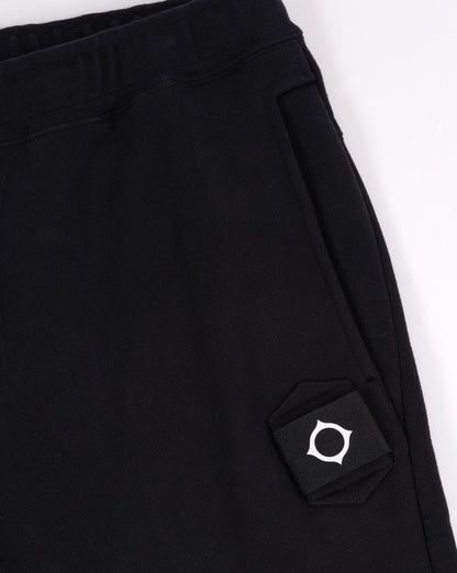MA.STRUM Sweat Shorts Black