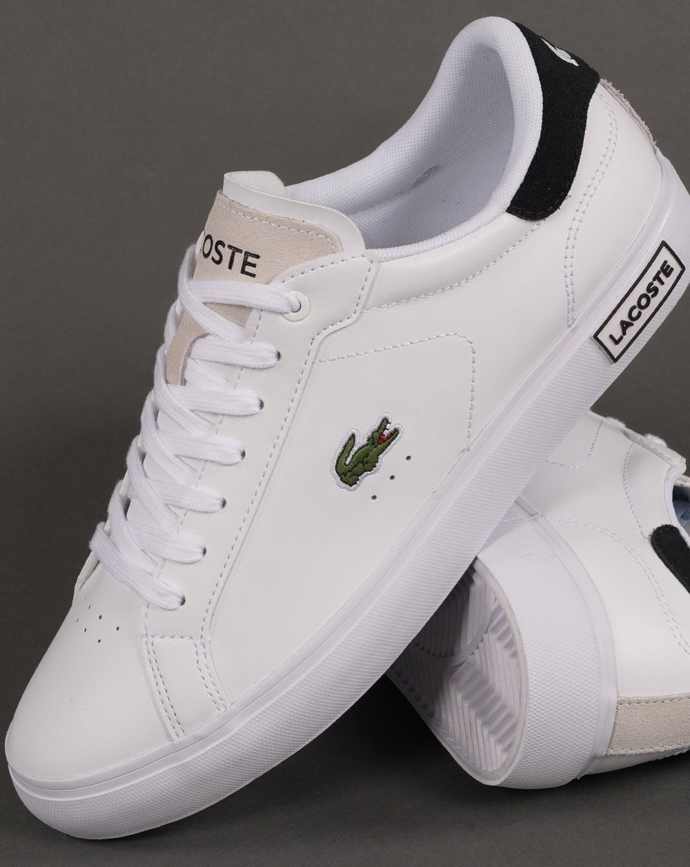 Lacoste Footwear Powercourt 124 SMA Trainer White/Black