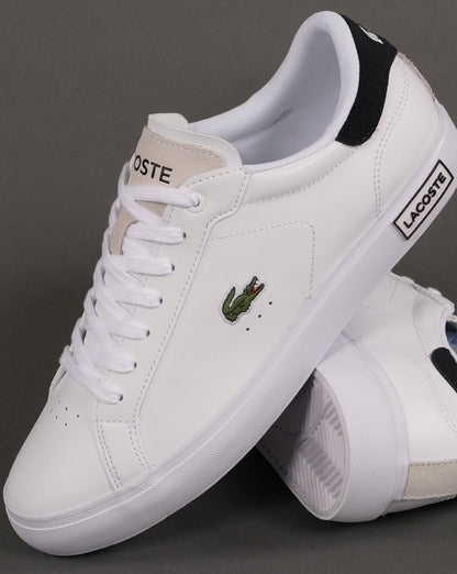 Lacoste Footwear Powercourt 124 SMA Trainer White/Black