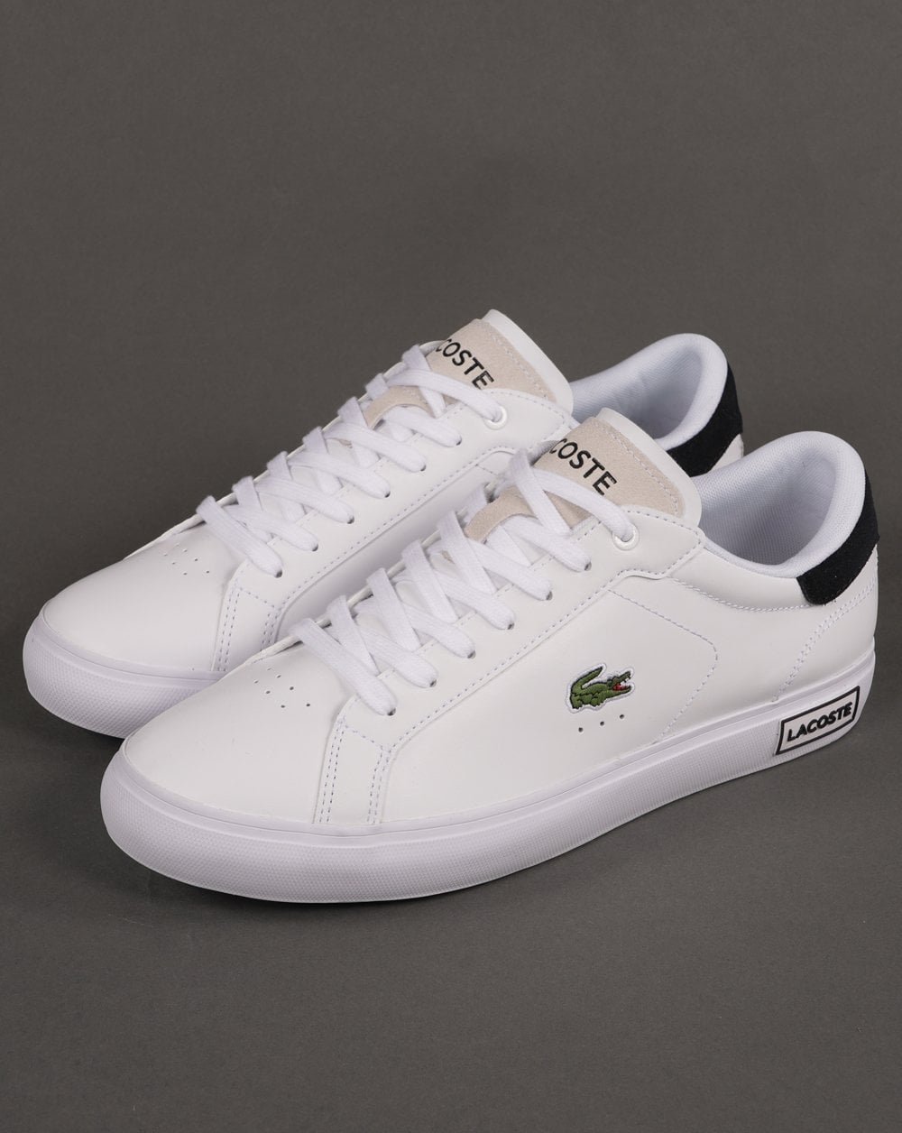 Lacoste Footwear Powercourt 124 SMA Trainer White/Black