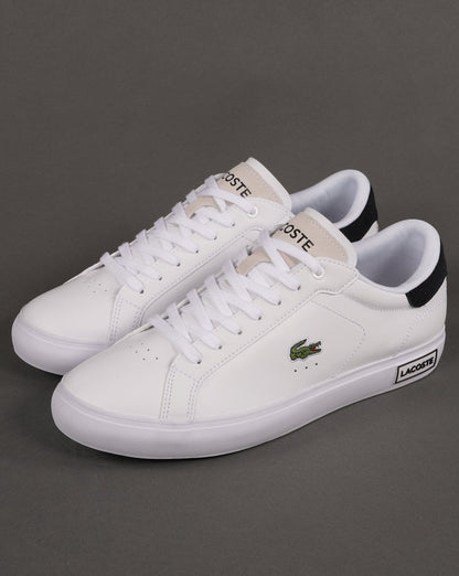 Lacoste Footwear Powercourt 124 SMA Trainer White/Black