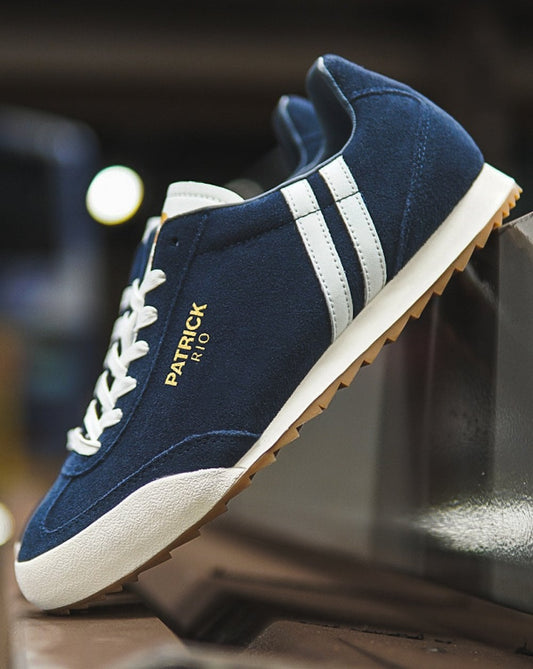 Patrick Patrick Rio Trainers Navy White