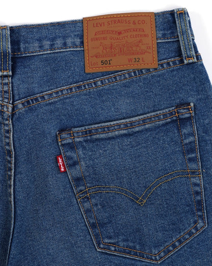 Levi's 501 Original Shorts Medium Indigo
