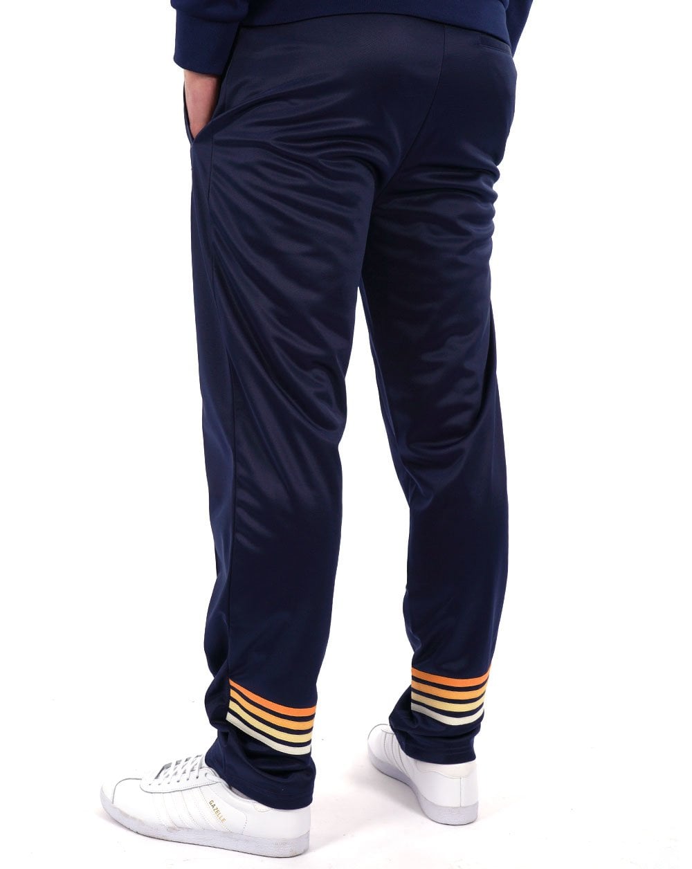 Sergio Tacchini Multi Stripe Track Pants Navy Blue