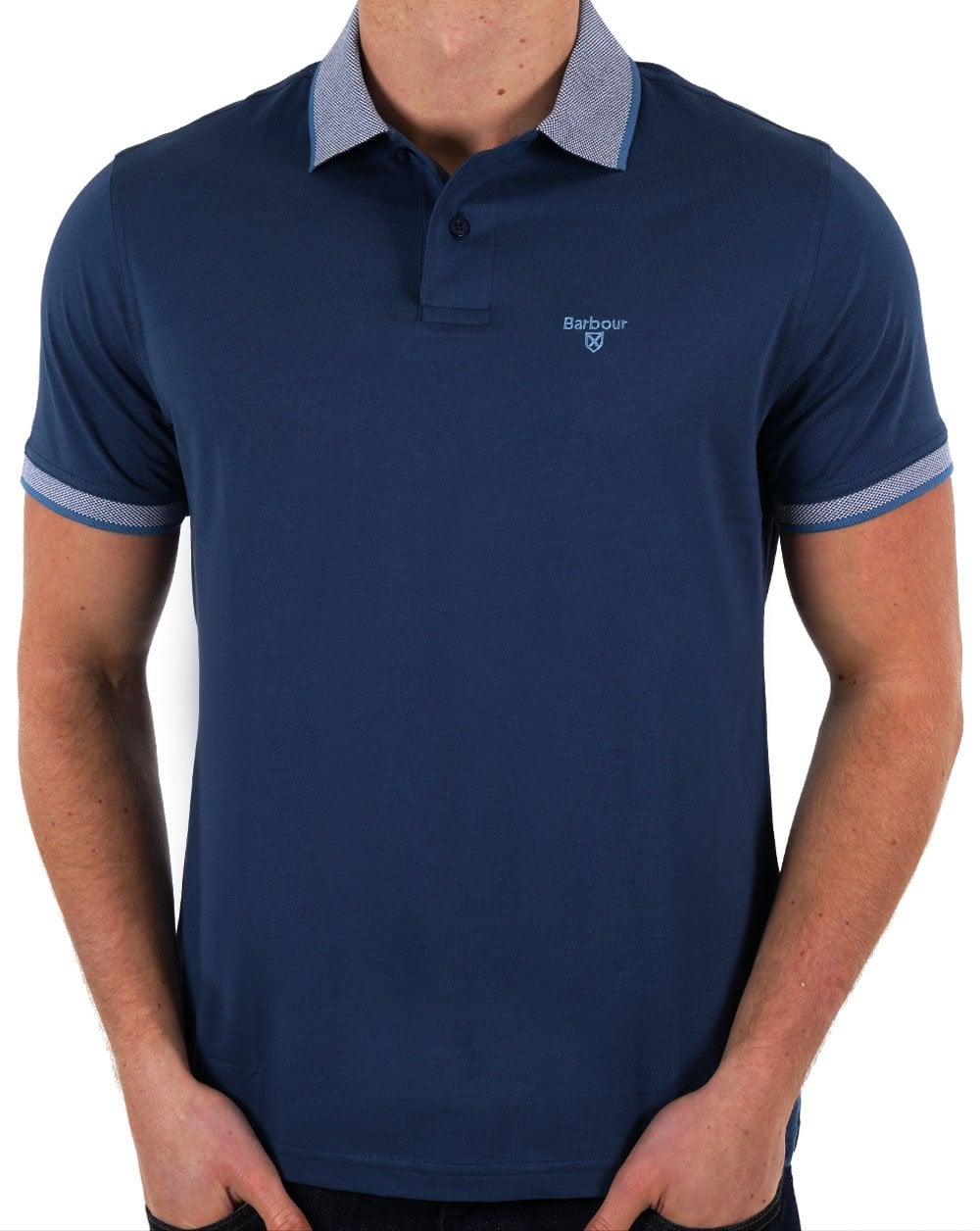 Barbour Cornsay Polo Shirt Dark Denim