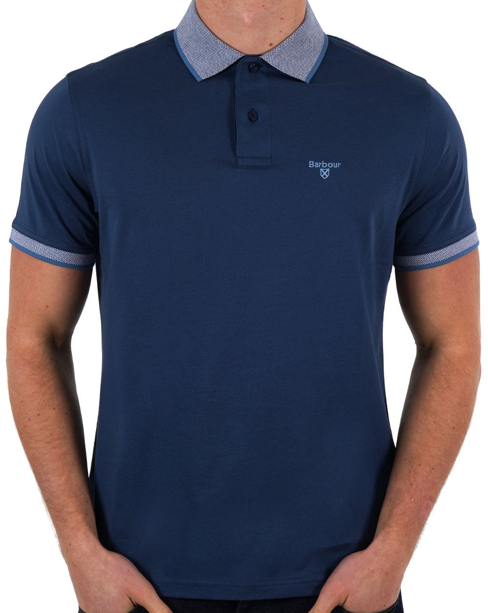 Barbour Cornsay Polo Shirt Dark Denim