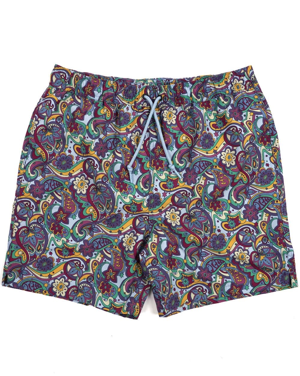 Pretty Green Mystic Paisley Swim Shorts Purple