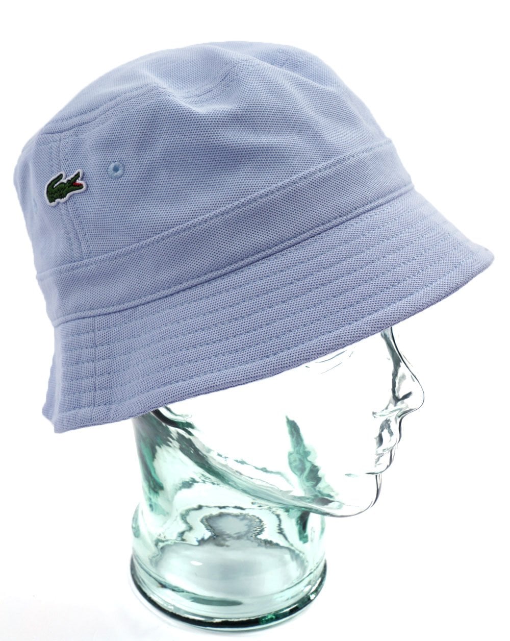 Lacoste Organic Cotton Bucket Hat Light Blue