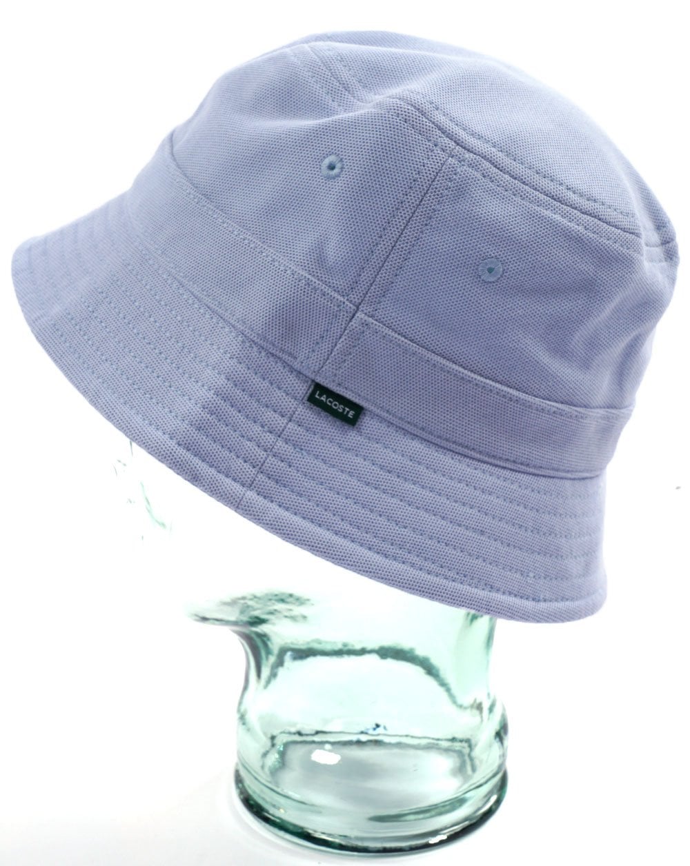 Lacoste Organic Cotton Bucket Hat Light Blue