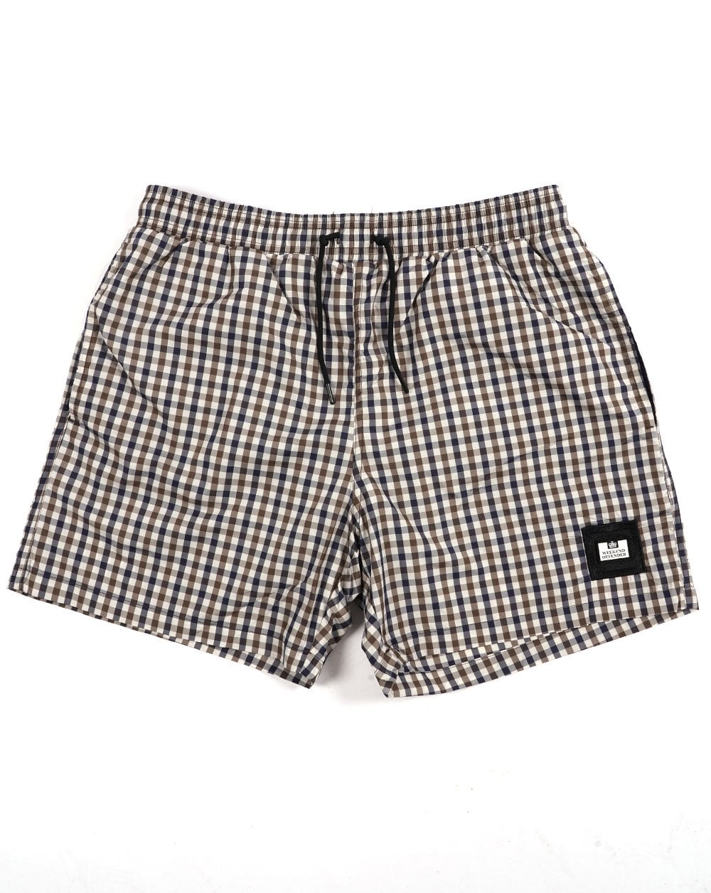 Weekend Offender Varadero Check Swim Shorts Mid Check