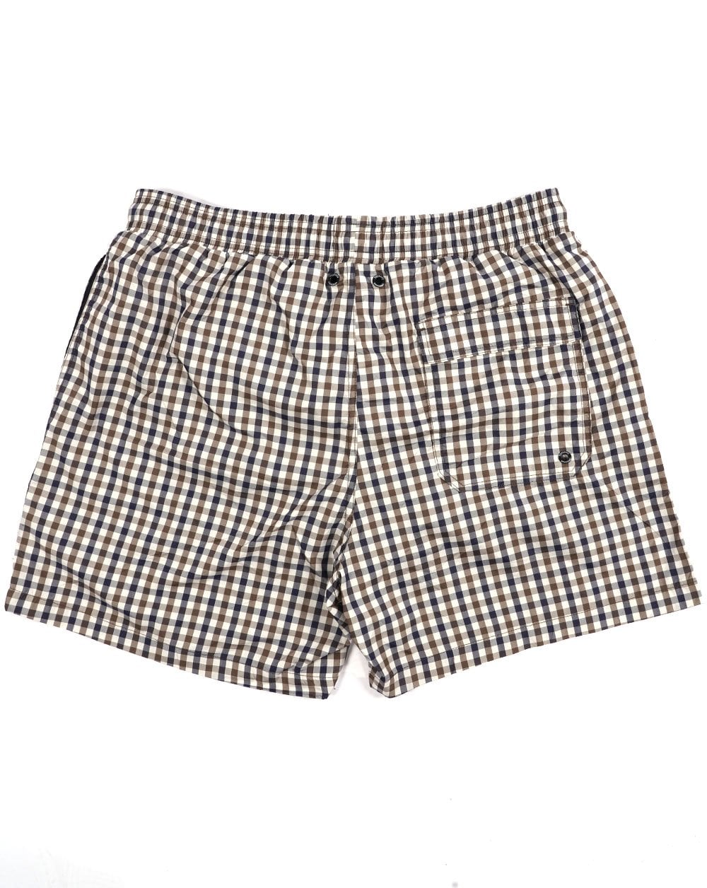 Weekend Offender Varadero Check Swim Shorts Mid Check