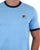 Fila Vintage Ringer T Shirt Sky Blue/Navy