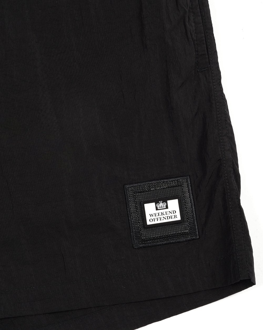 Weekend Offender Stacks Swim Short Black