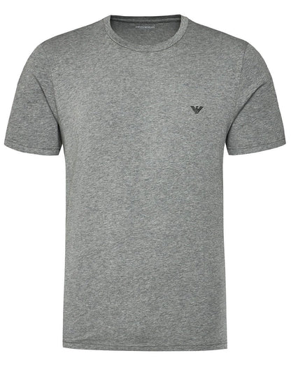 Emporio Armani 2 Pack T Shirts White/Grey