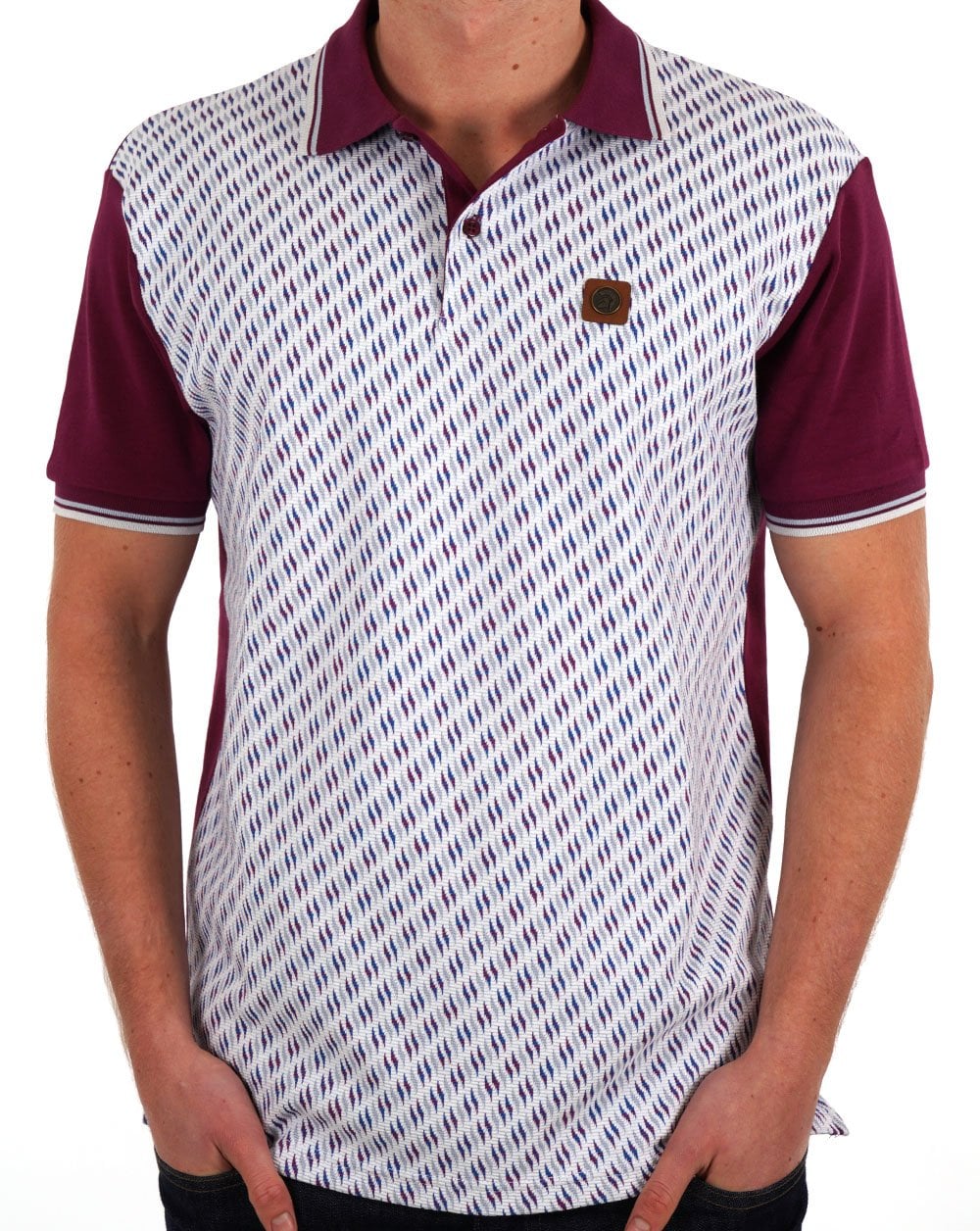 Trojan Ottoman Jacquard Panel Polo Port