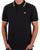 Trojan Textured Polo Shirt Black