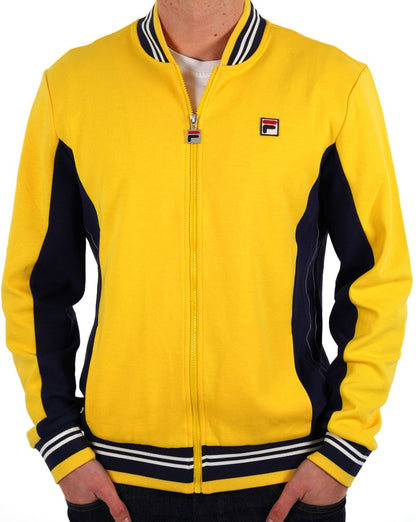 Fila Vintage Mk1 Settanta Track Top Yellow/Navy